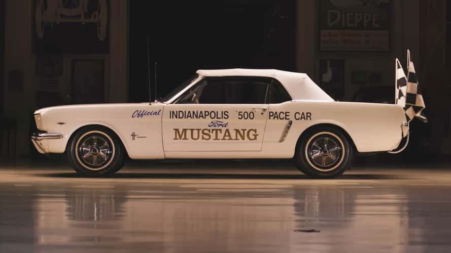 The Original Ford Mustang Indy Pace Car Had a GT40 Race Engine