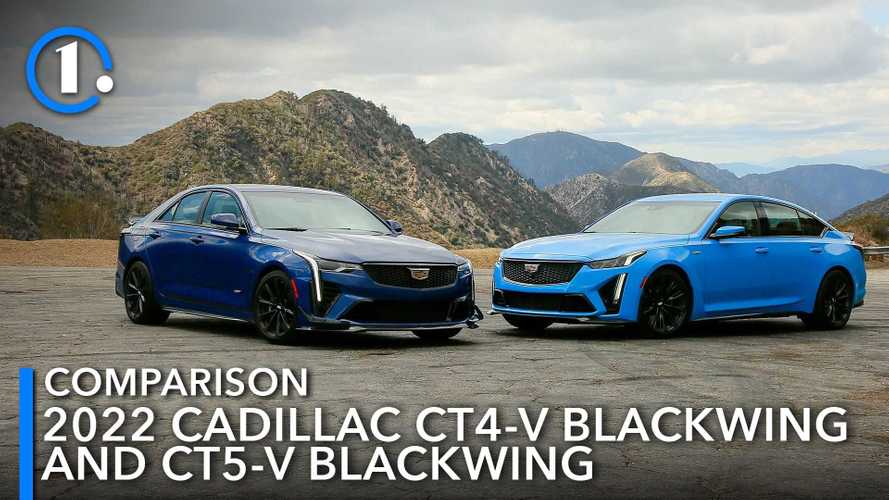 2022 Cadillac CT4-V And CT5-V Blackwing Review: Two Great Sedans, One Great Name