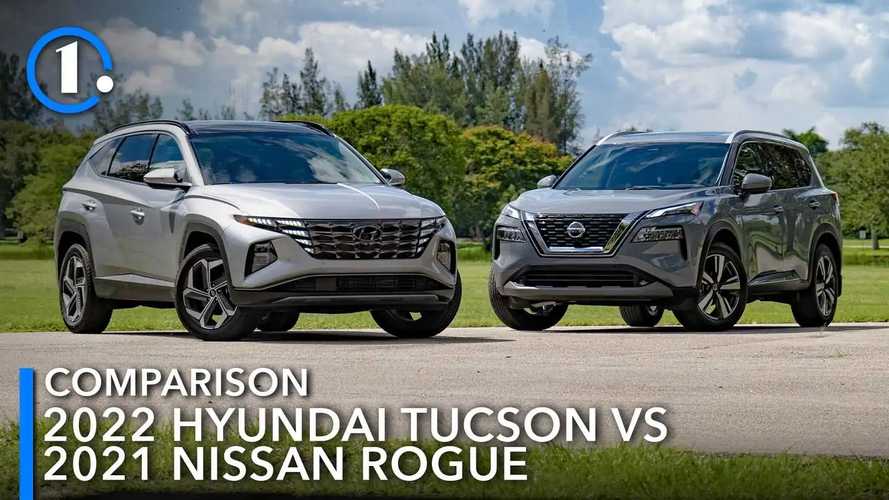 2022 Hyundai Tucson Vs 2021 Nissan Rogue: Fighting For First