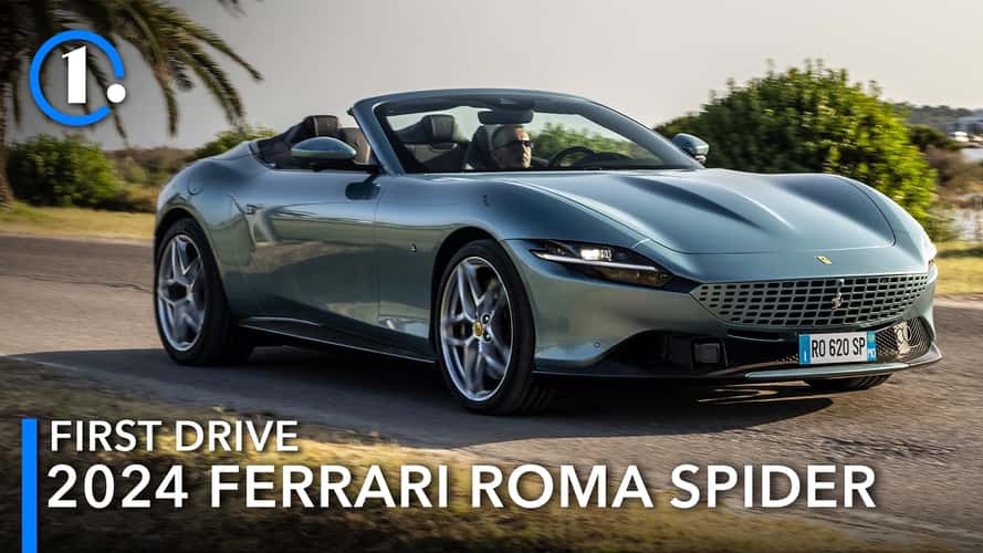 2024 Ferrari Roma Spider First Drive Review: Droptop Dolce Vita