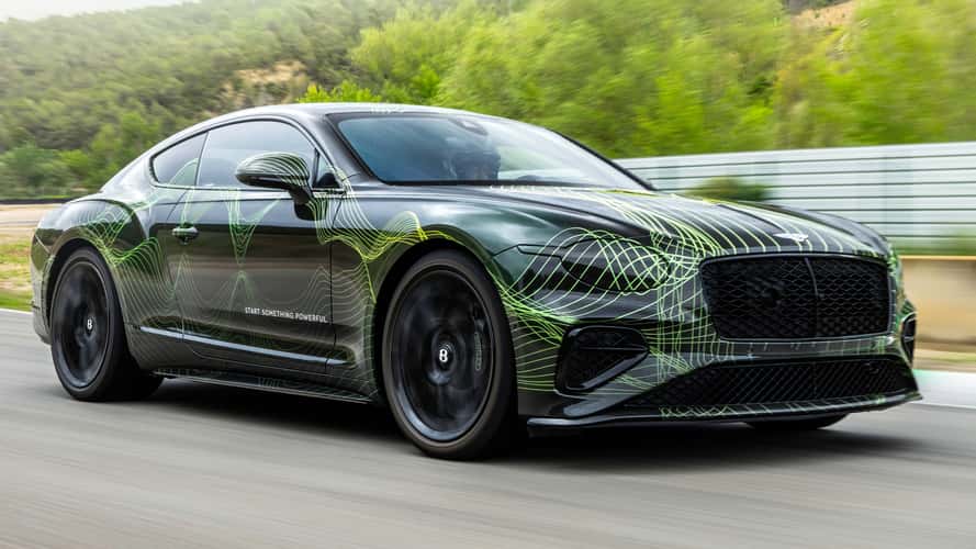 2025 Bentley Continental GT teasers