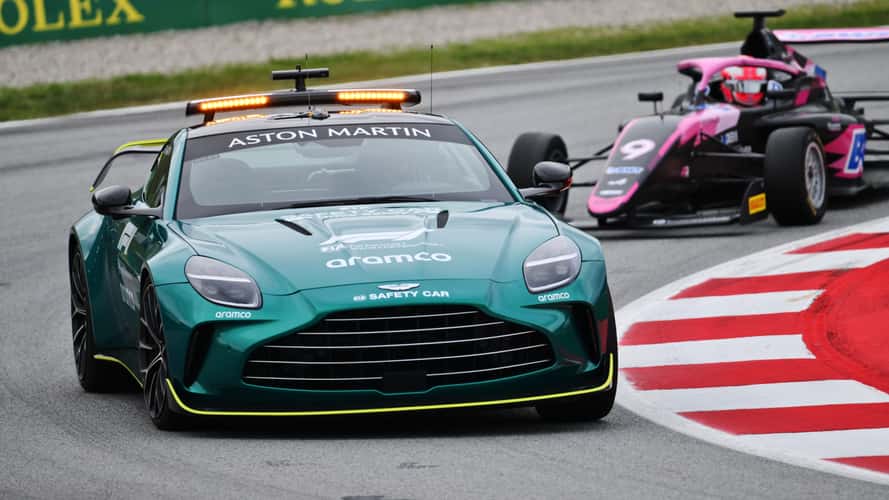 Aston Martin F1 Safety Car Involved in Big Crash at Monza