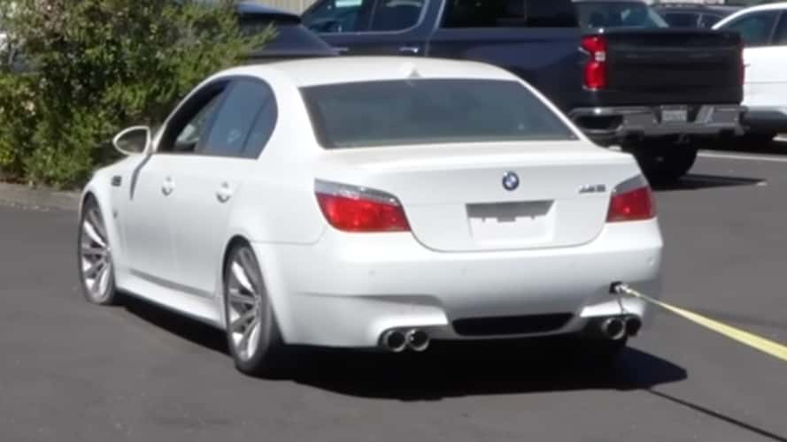 Trying To Revive a Crashed V-10 BMW M5 Seems Like an Absolute Nightmare