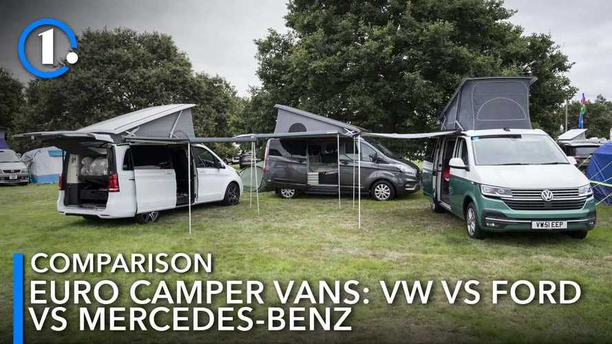 Euro Camper Van Comparison: Mercedes Vs Ford Vs Volkswagen