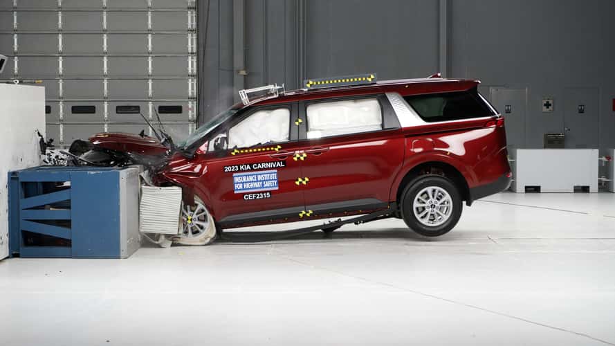 Insurance Institute for Highway Safety Minivan Test