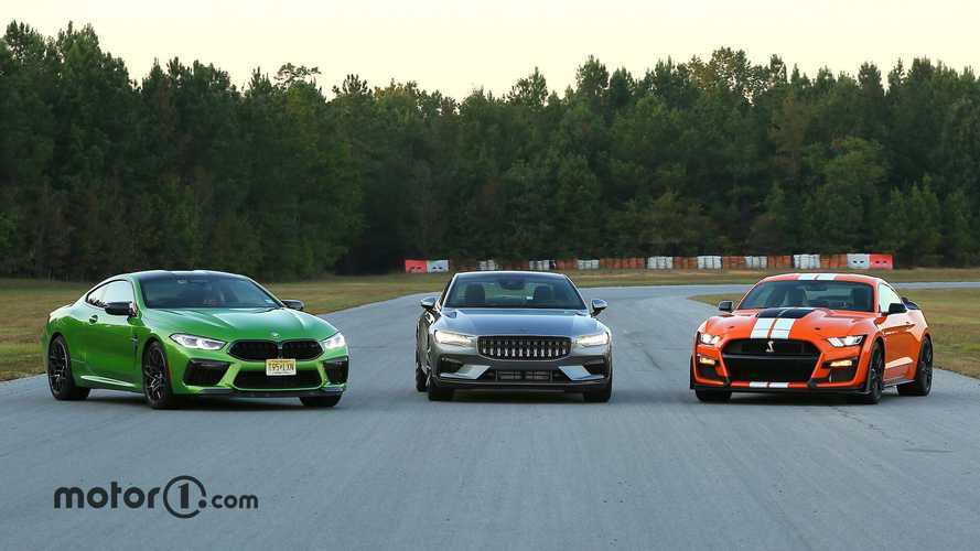 BMW M8 Competition Vs Shelby GT500 Vs Polestar 1: Modern Muscle Melee