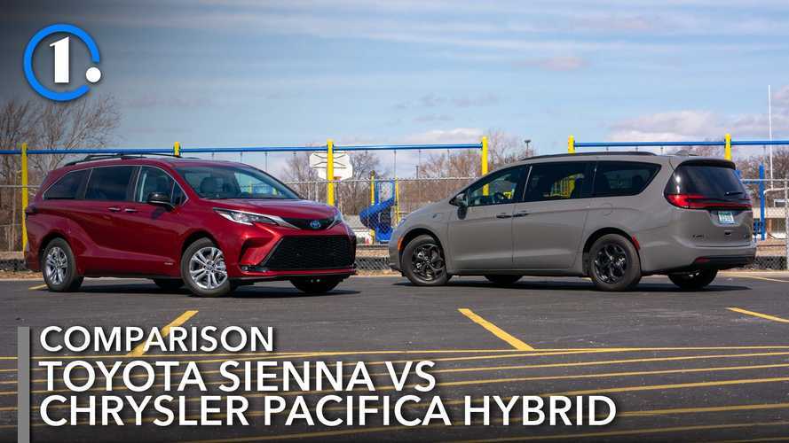 2021 Chrysler Pacifica Hybrid Vs 2021 Toyota Sienna Hybrid Comparison: Family Style